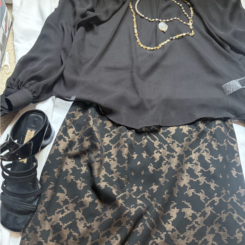 SHEIN Black Blouse